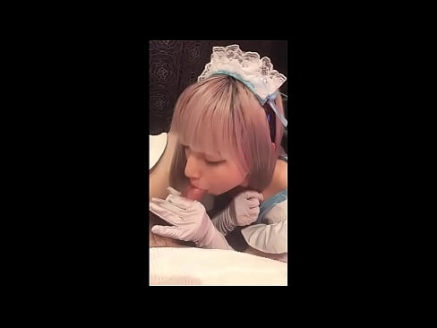 ❤️ Japon idol [mayuka], fransız hizmetçi kostümü, bölüm 1, oral seks ve losyon ile mastürbasyon ️ Süper seks bizde