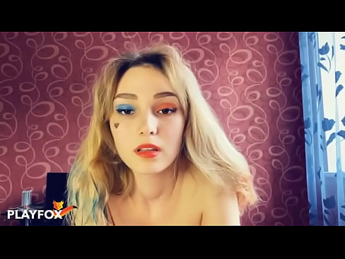 ❤️ Sihirli sanal gerçeklik gözlükleri bana Harley Quinn ile seks verdi ️ Süper seks bizde